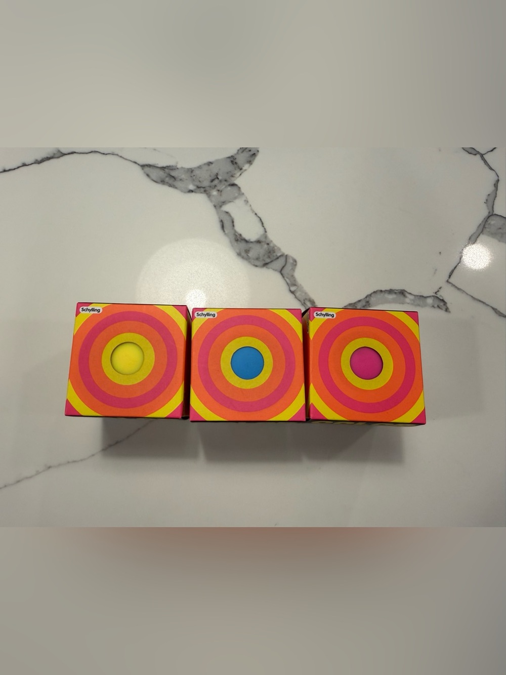 Colorful color changing needohs- Pink, Yellow, Blue